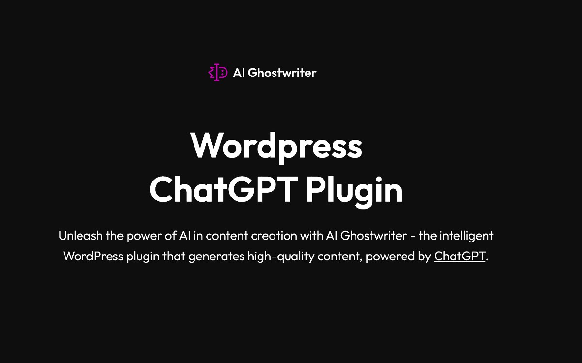 AIGhostwriter