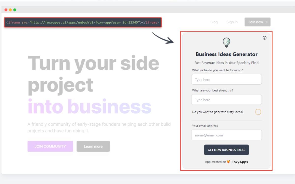 FoxyApps tool