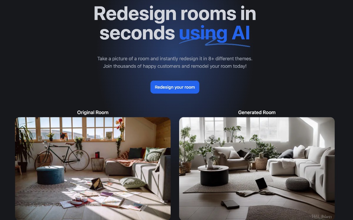 RoomGPT Redesign Your Room With AI AI Tools AI Tools   Room Image 