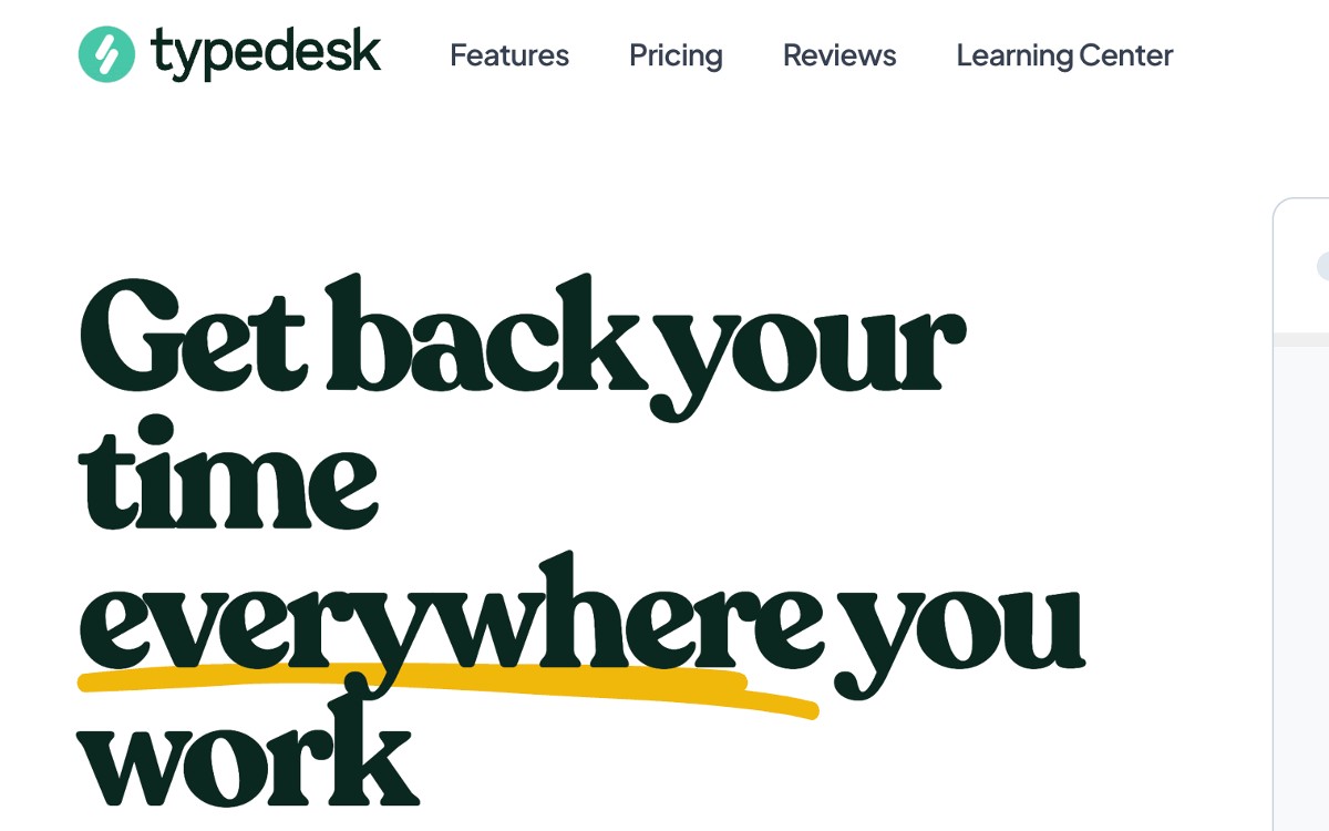 Get back your time everywhere you work